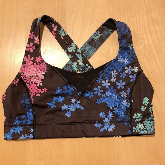 lululemon athletica Other - Lululemon In A Flash Petal Pop Bra 8 floral